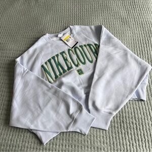 Nike Court Sweatshirt Light Blue Sweater
